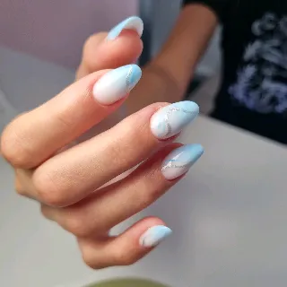 Constructie marime medie+nail art mediu💦