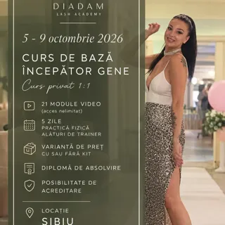 Curs de gene individual -5 zile + 21 module preînregistrate                🫧Fără kit- 2500 ron. 🫧 Cu kit - 3300 ron