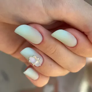 -Liquid builder gel PASTEL BABYBLUE;-Rubber base DARK GREY;-Aurora matte pearls & Aurora princess crystals | 111.ro | 🛍️cod reducere MONNIX