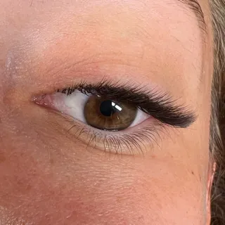3-4 D with short brown Lashes 🤎dark chocolate 