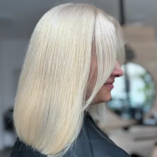 BLOND, obținut pe păr vopsit anterior 🤍